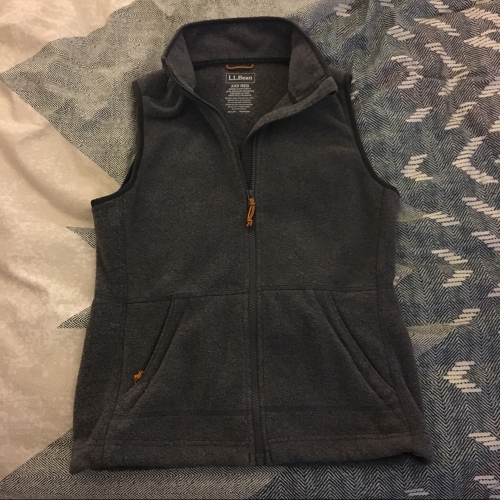 Grey LL Bean Vest